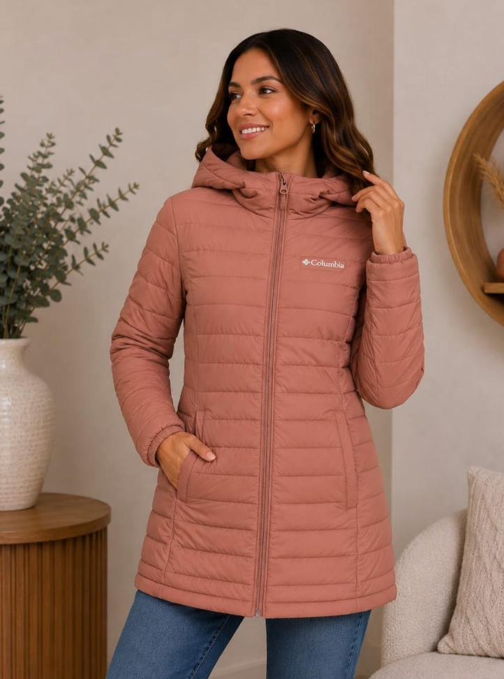 Chaqueta Columbia Powder Lite - Capucha removible