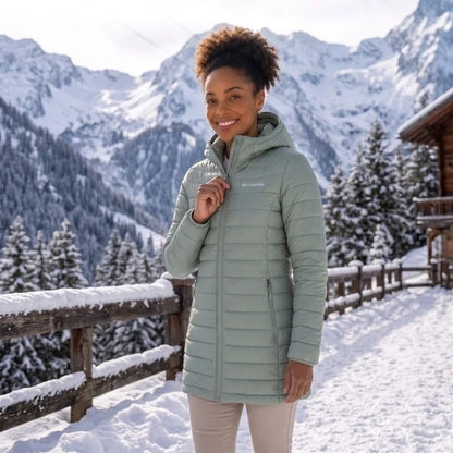 Chaqueta Columbia Powder Lite - Capucha removible