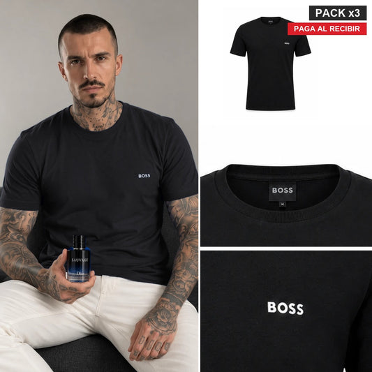 PACK VIP x3 Básicas Premium + Perfume Sauvage Dior
